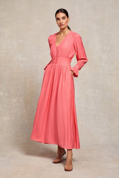 Phoebe V-Neck Maxi Dress