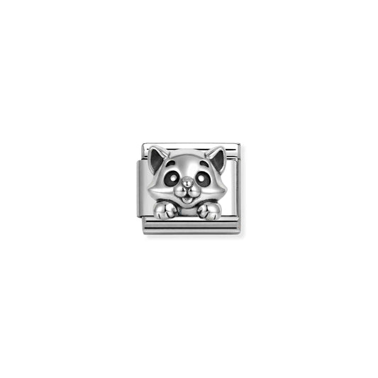 Composable Classic OXIDIZED SYMBOLS in steel and 925 sterling sterling