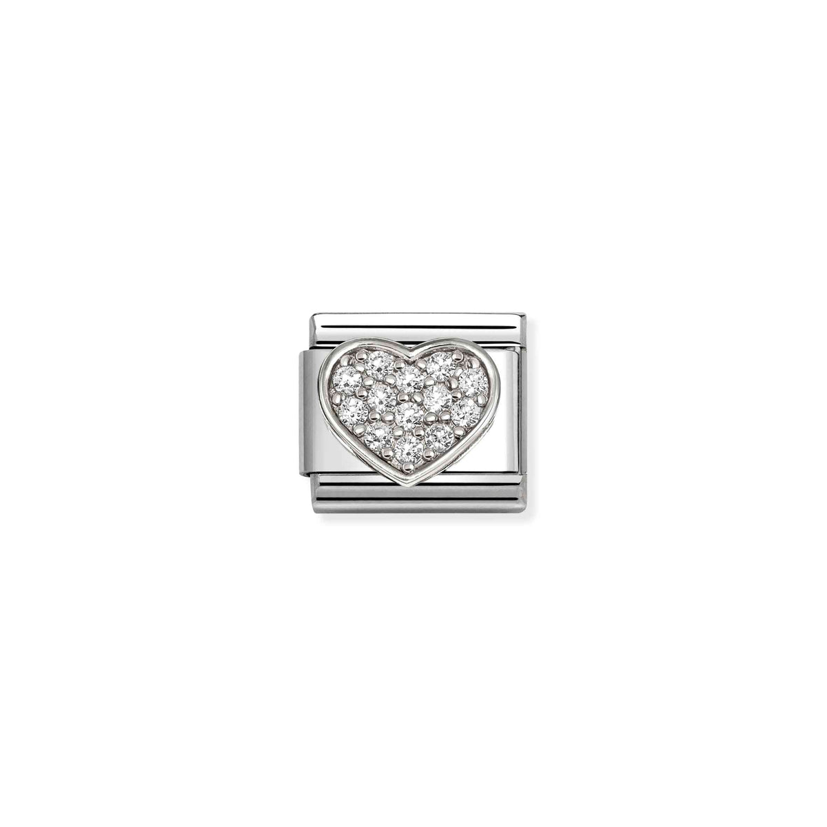 Composable SYMBOLS steel, 925 sterling silver