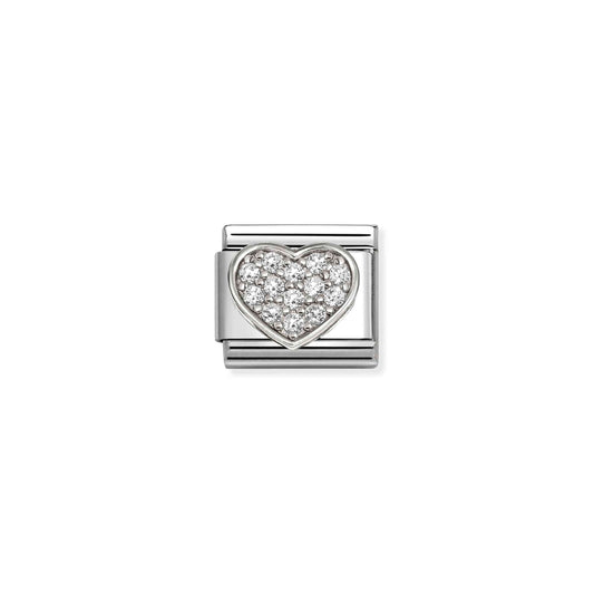 Composable SYMBOLS steel, 925 sterling silver