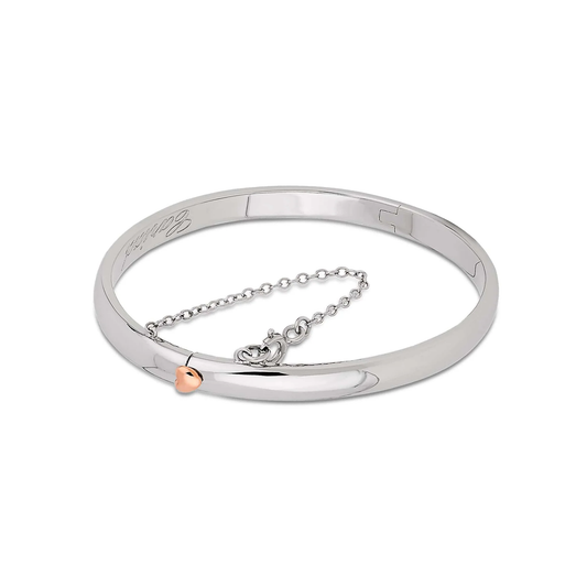 Cariad Sterling Silver Bangle
