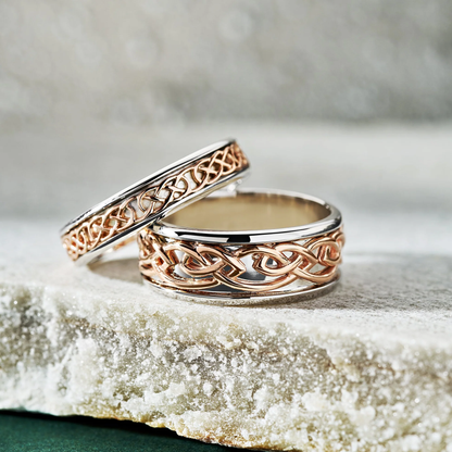 Royal Clogau Sterling Silver Annwyl Slim Channel Ring
