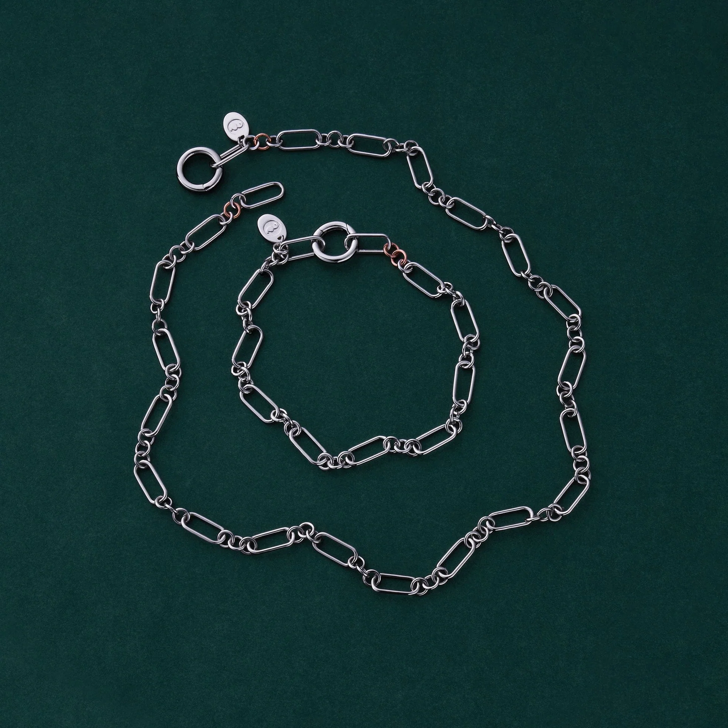 Insignia Sterling Silver Charm Choker