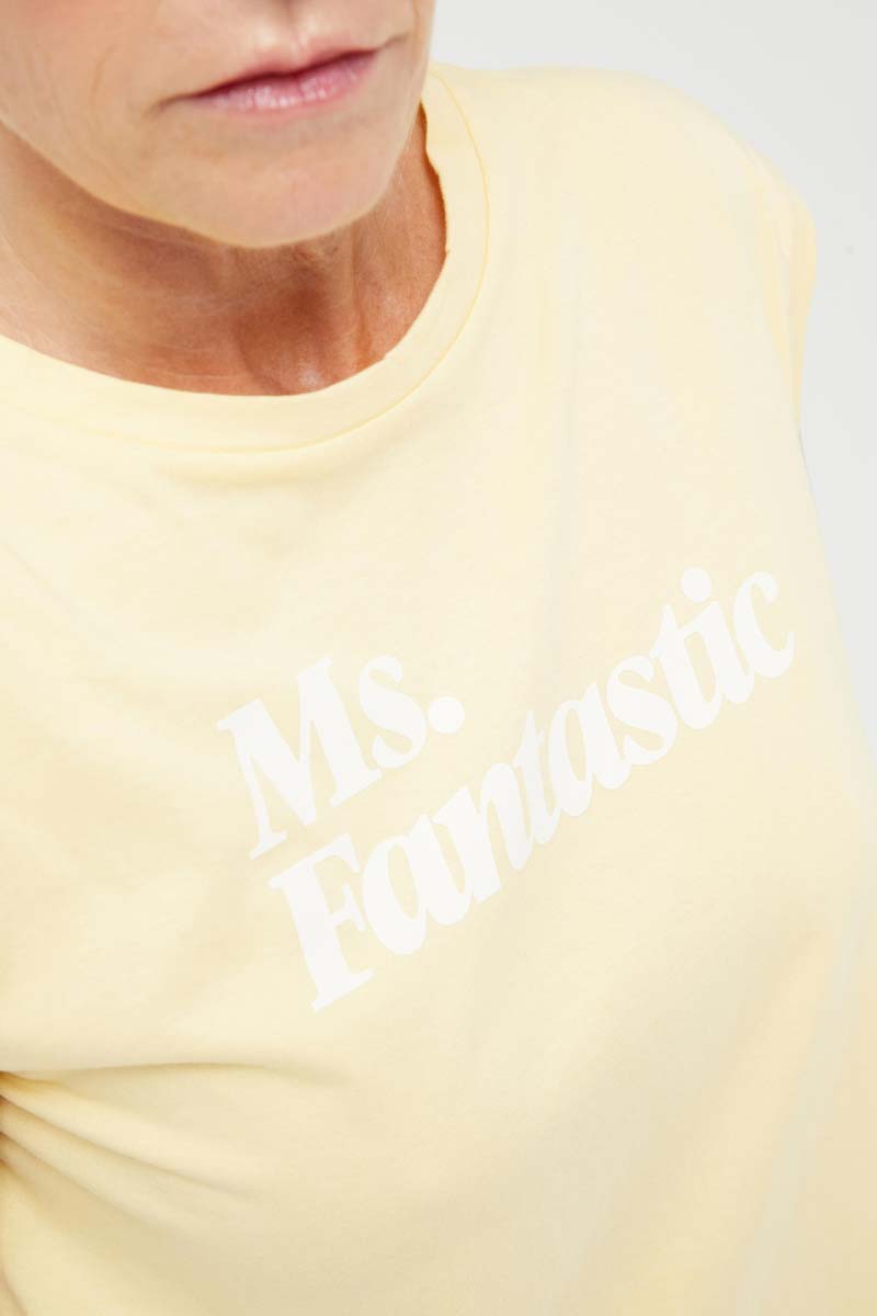 Ms Fantastic White Short Sleeve T-shirt
