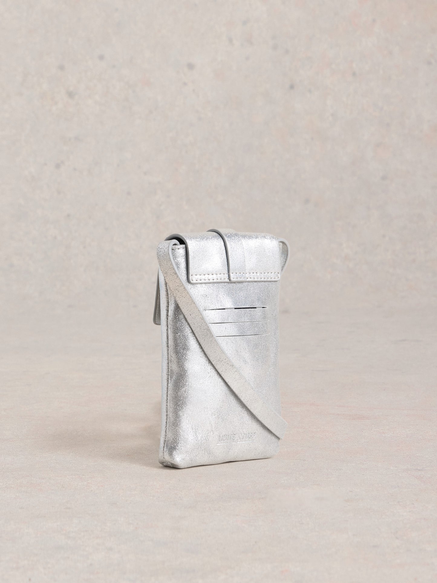 Clara Buckle Leather Phone Bag