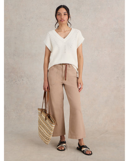 Tia Wide Leg Crop Jean