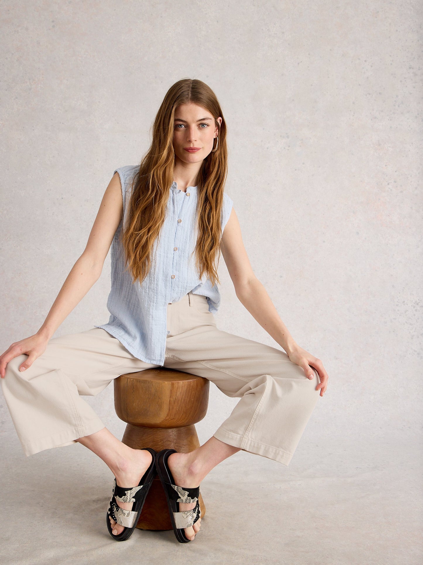 Tia Wide Leg Crop Jean