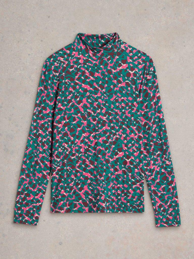 Camille High Neck Tee