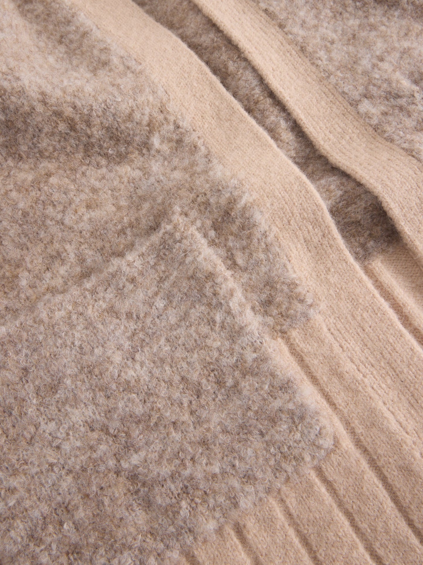 BOBBY BOUCLE BELTED CARDI