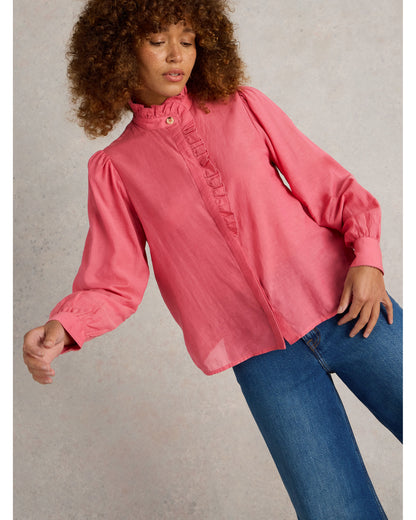 Pauline Frill Neck Top