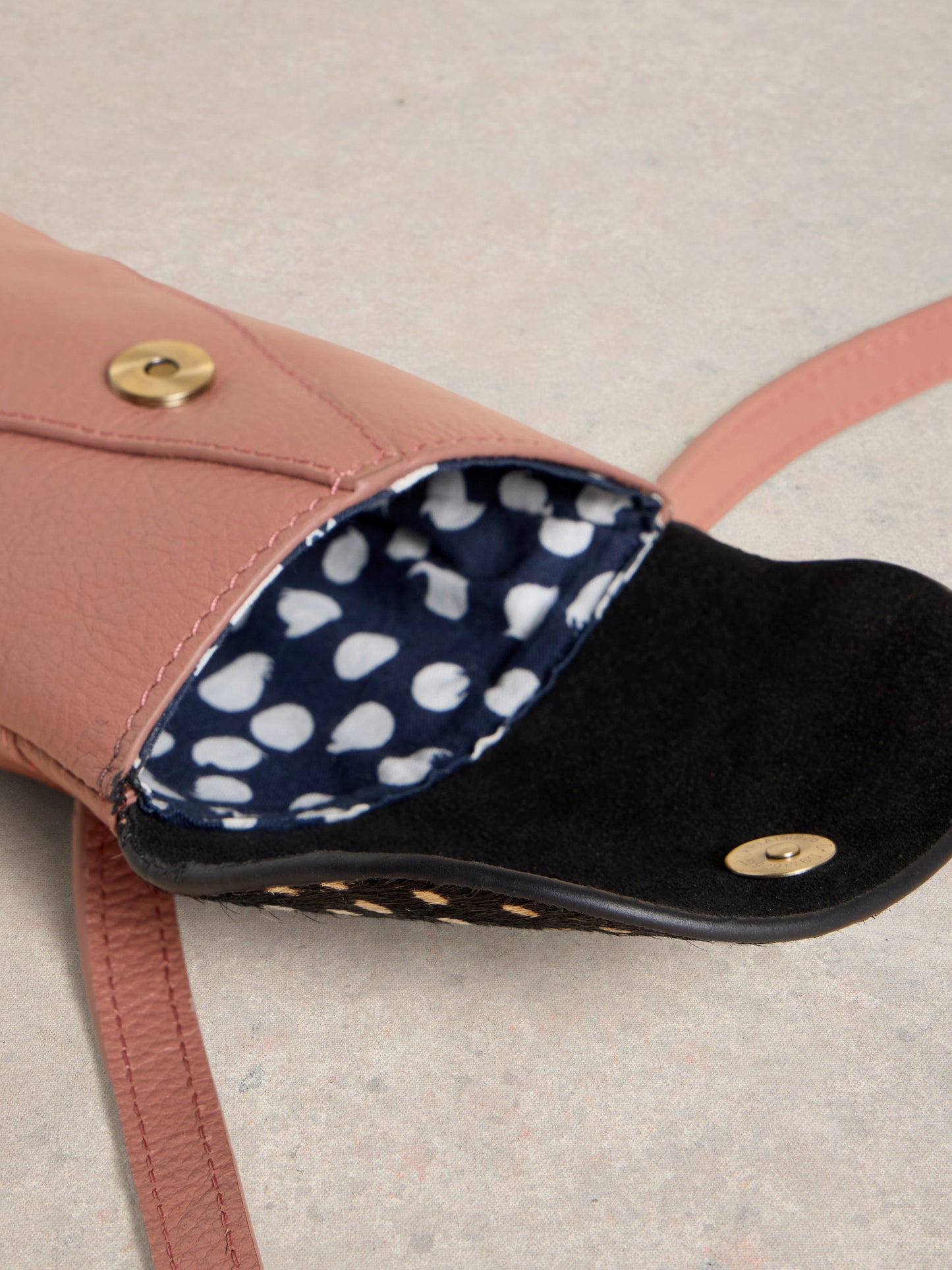 Coco Leather Phone Bag