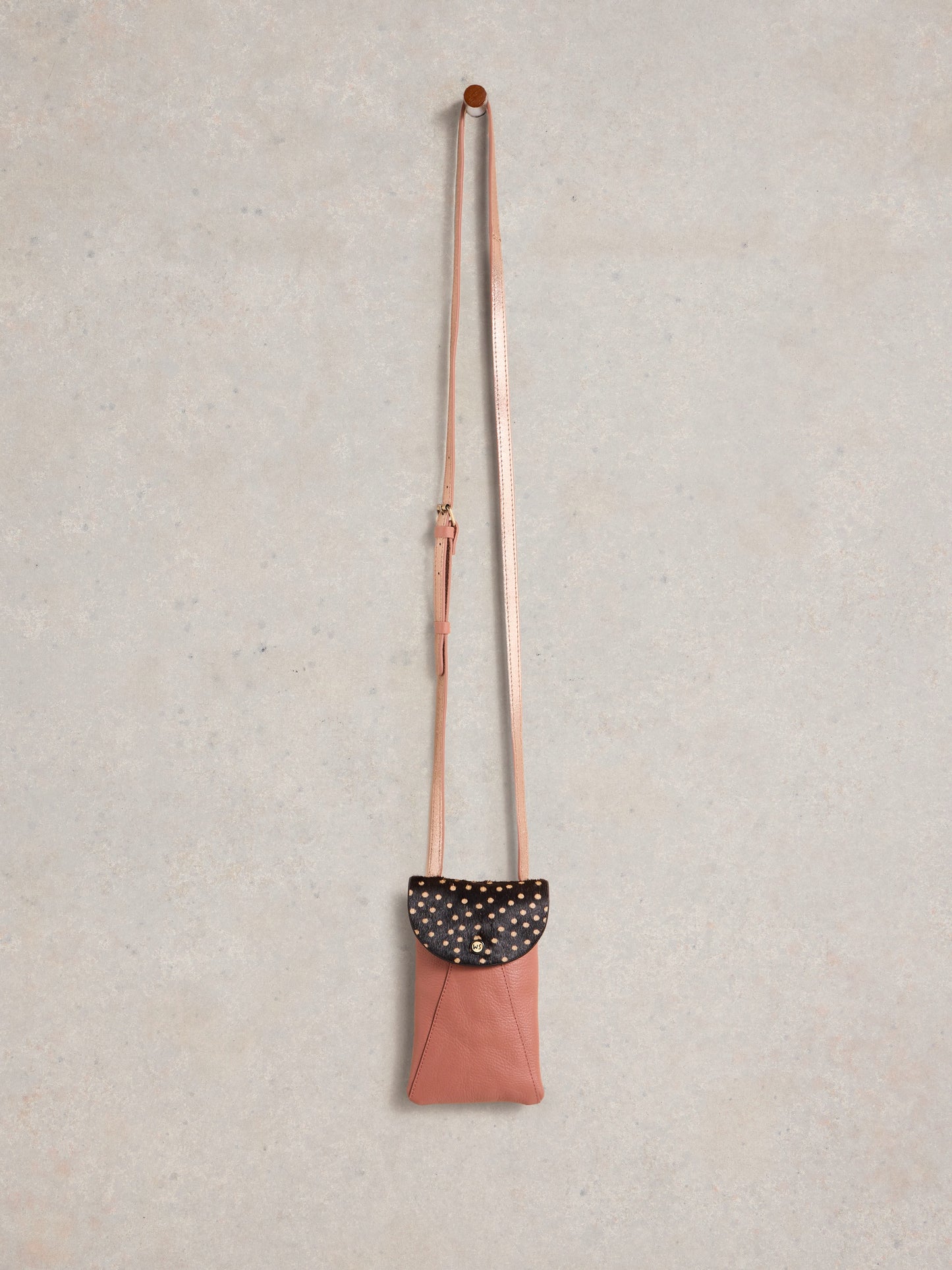 Coco Leather Phone Bag