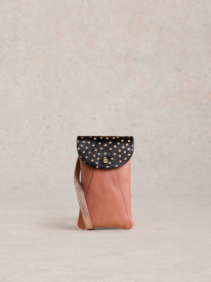 Coco Leather Phone Bag