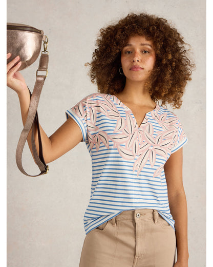 Nelly Notch Neck Tee