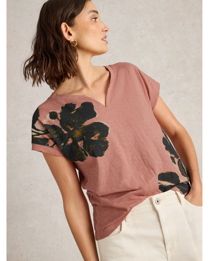 Nelly Notch Neck Tee