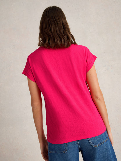 Nelly Notch Neck Tee