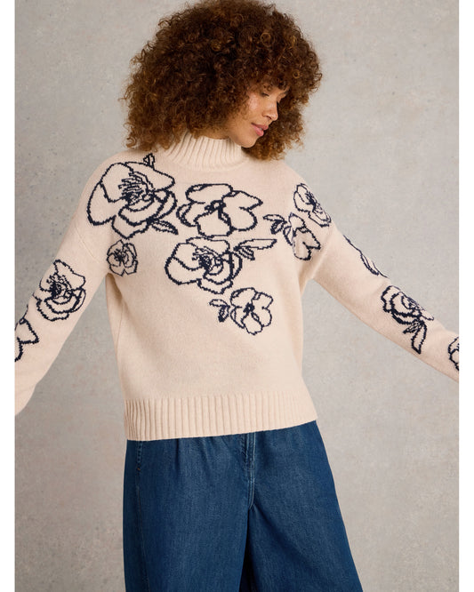 Sprig Floral Jumper