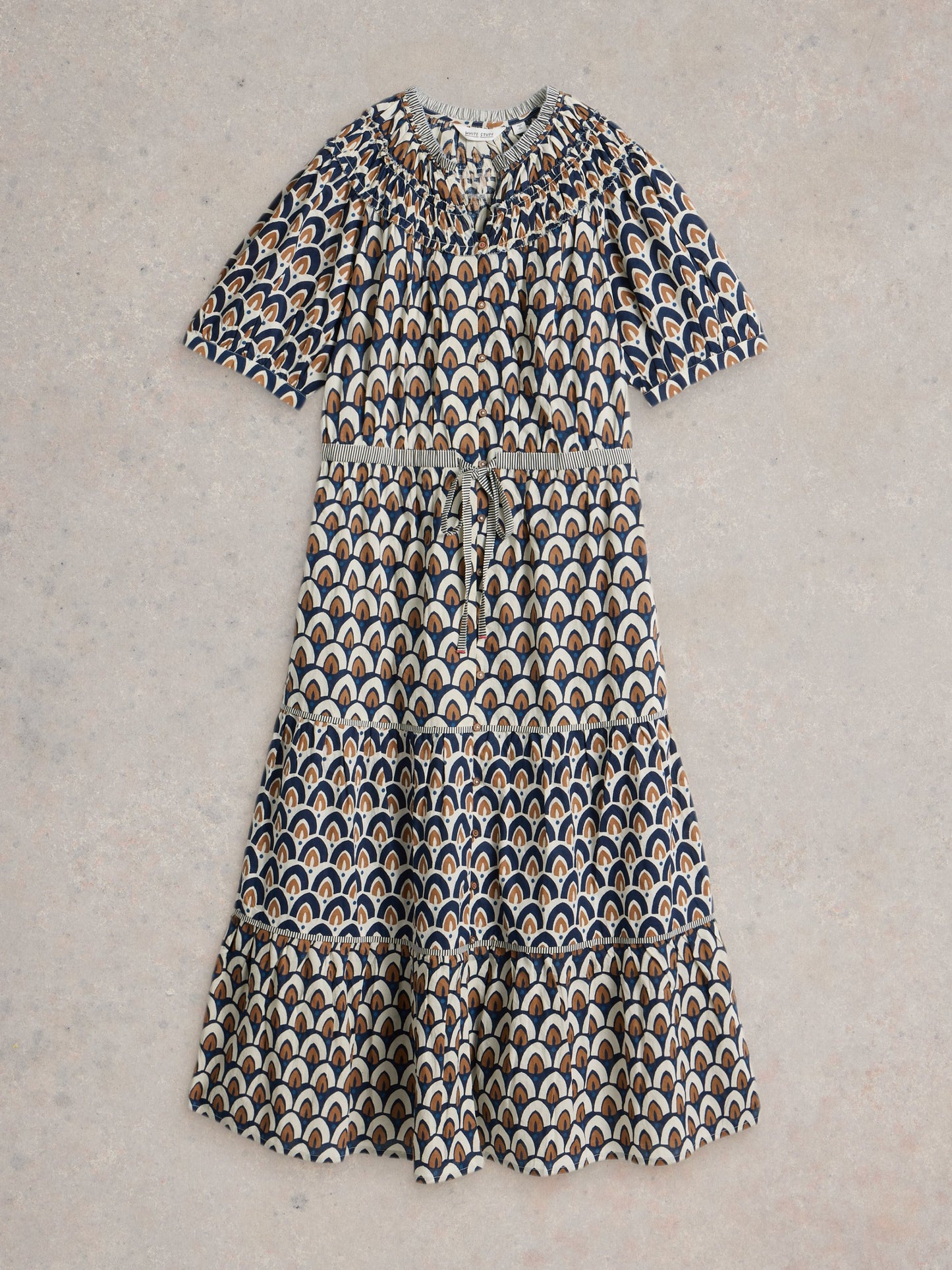 Ariel Tiered Woven Dress
