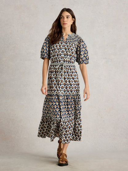 Ariel Tiered Woven Dress