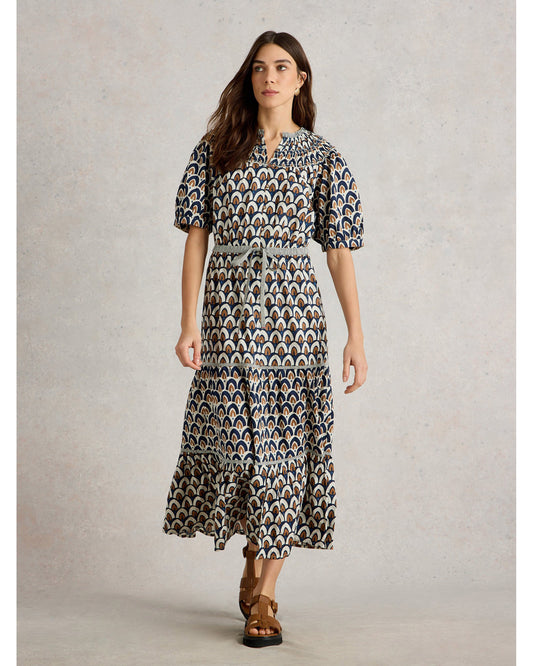 Ariel Tiered Woven Dress