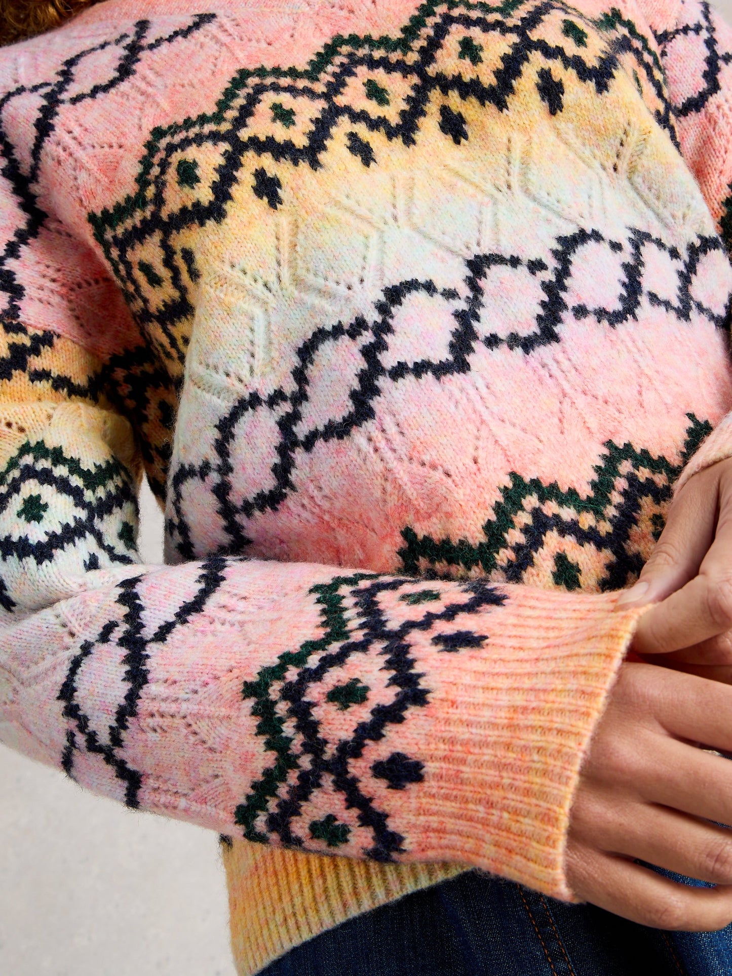 Spacedye Pointelle Jumper