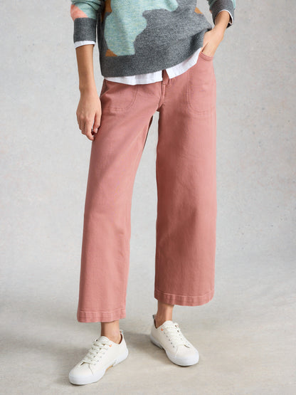 Tia Wide Leg Crop Jean
