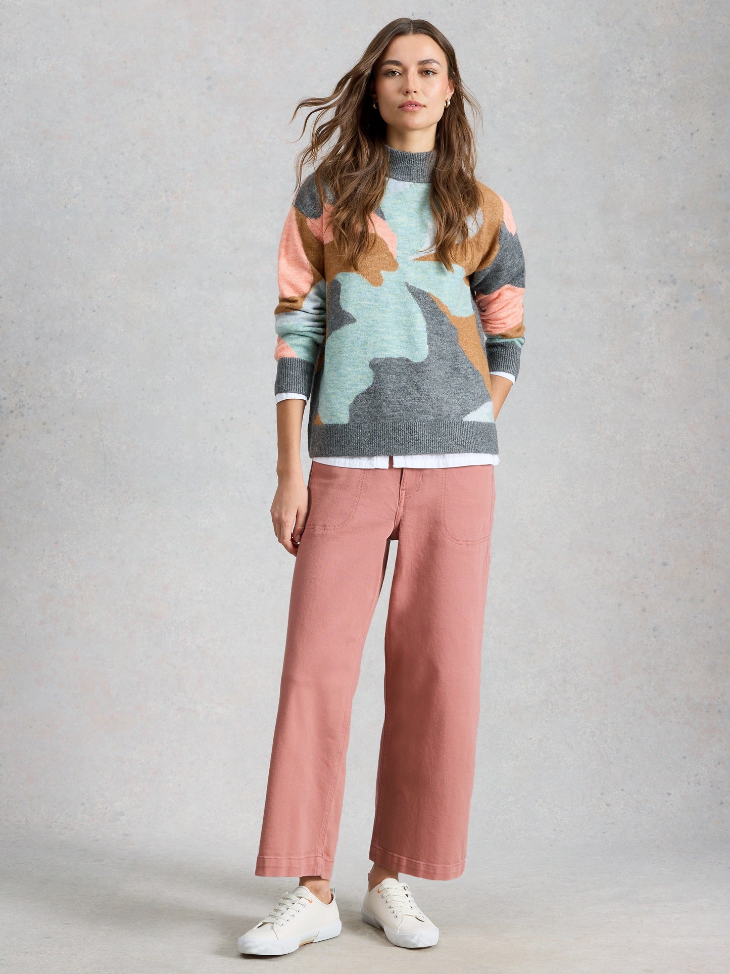 Tia Wide Leg Crop Jean