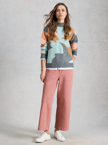 Tia Wide Leg Crop Jean