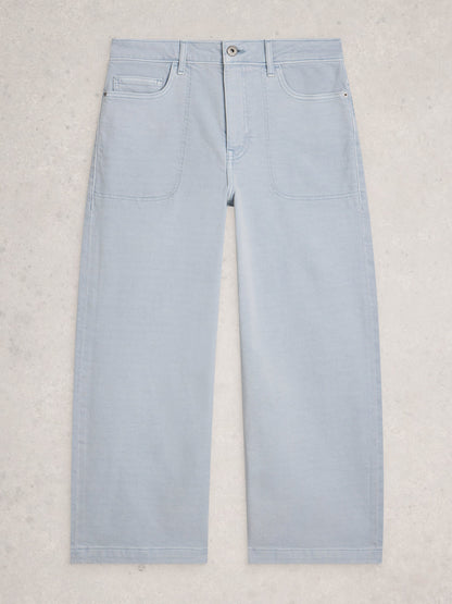 Tia Wide Leg Crop Jean