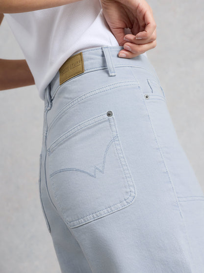 Tia Wide Leg Crop Jean