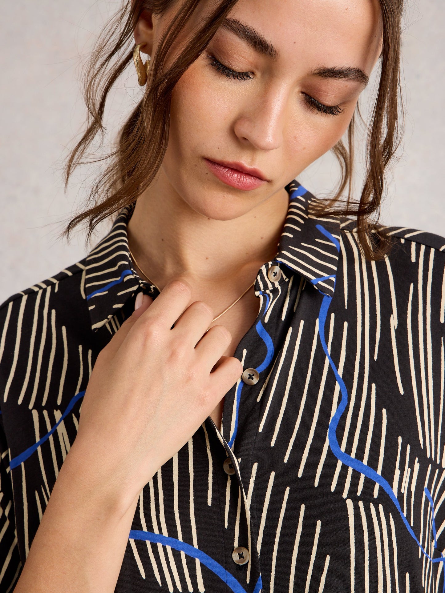 Rua Jersey Shirt Dress