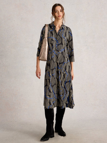 Rua Jersey Shirt Dress