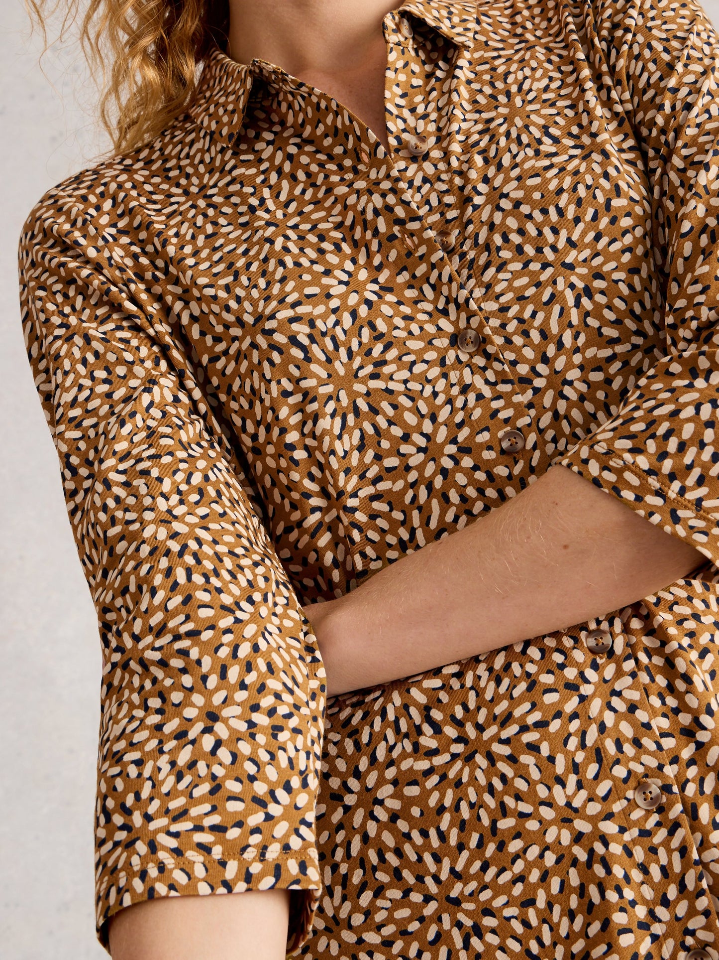 Rua Jersey Shirt Dress