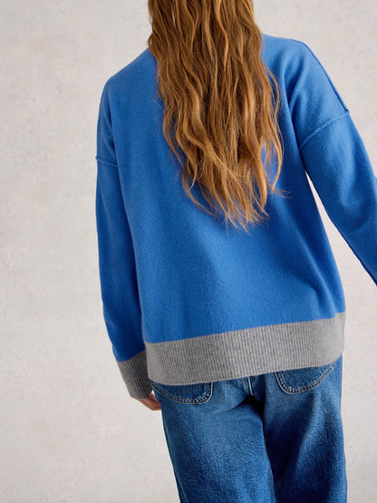 CREW CASHMERE JUMPER