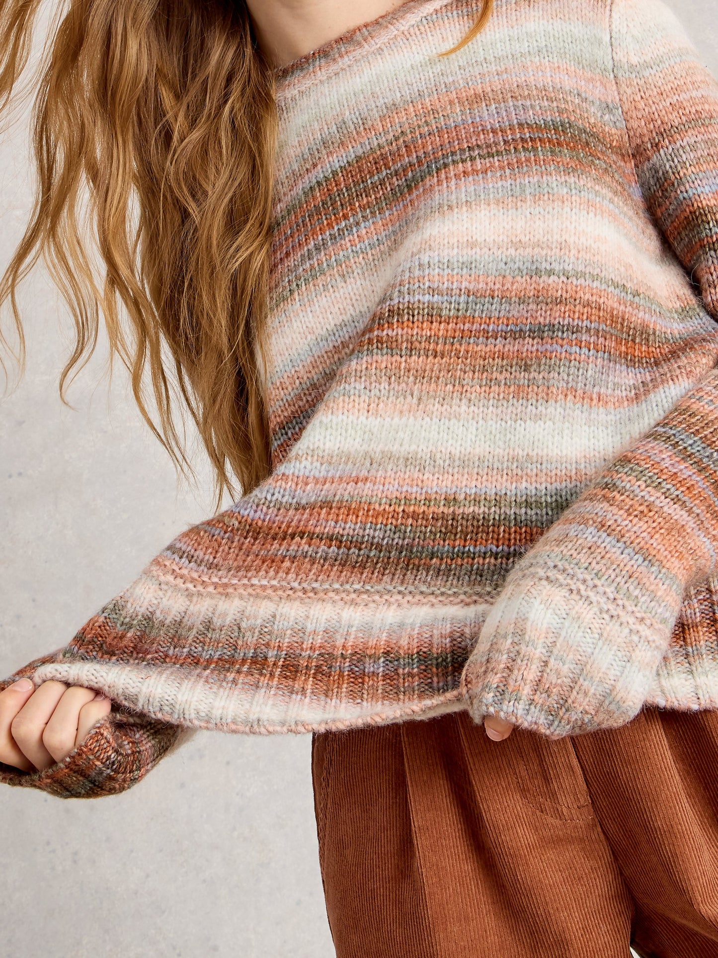 SABRINA SPACEDYE JUMPER