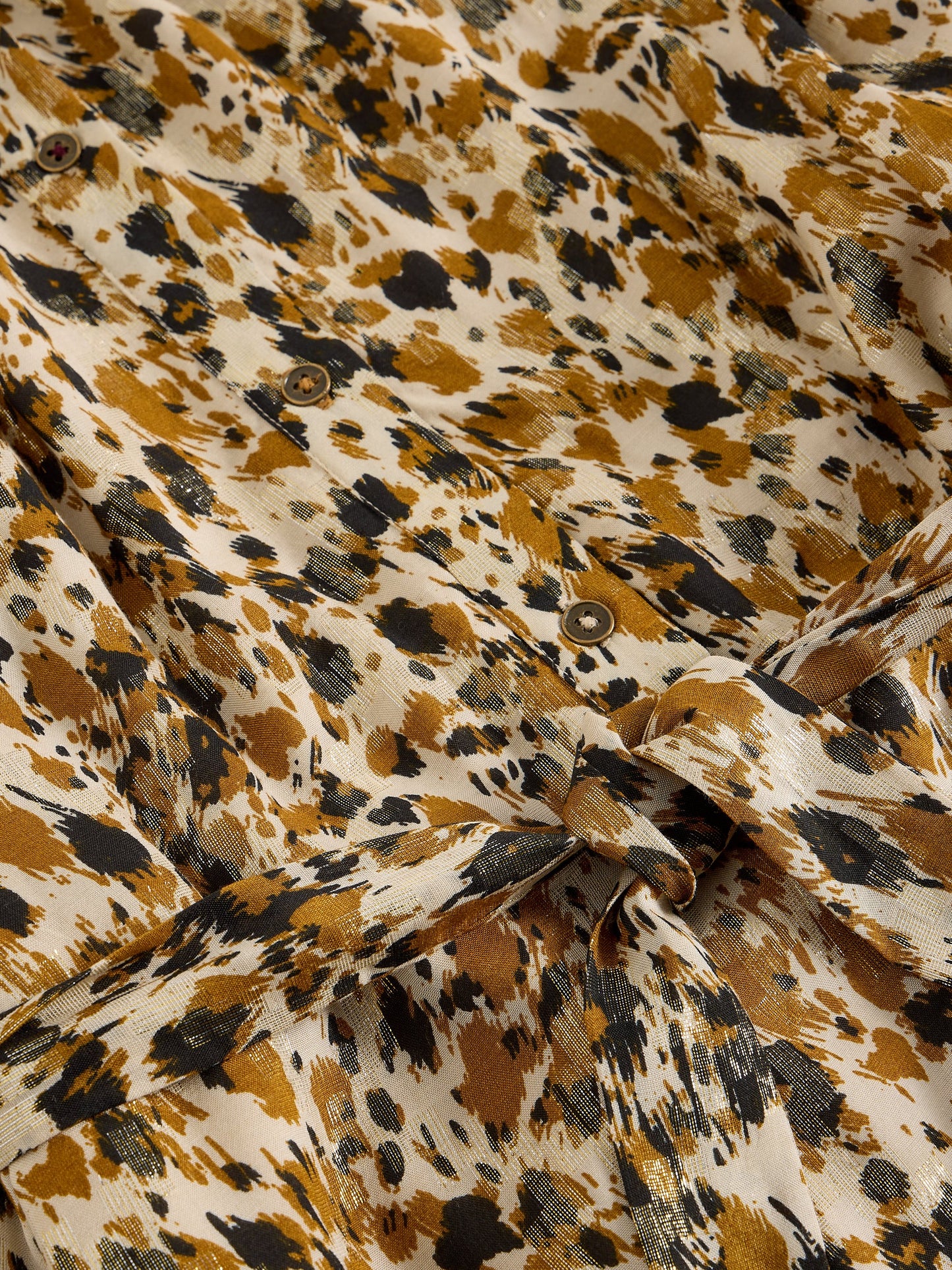 Delilah Metallic Dress