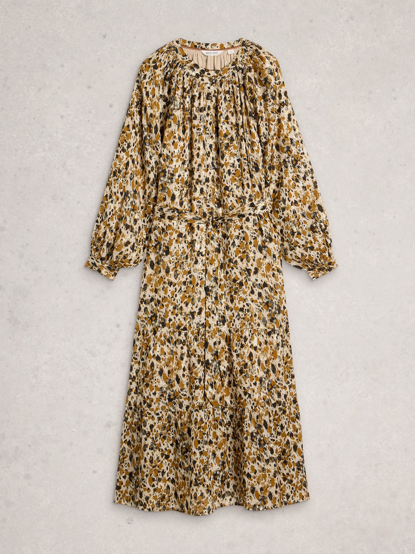 Delilah Metallic Dress