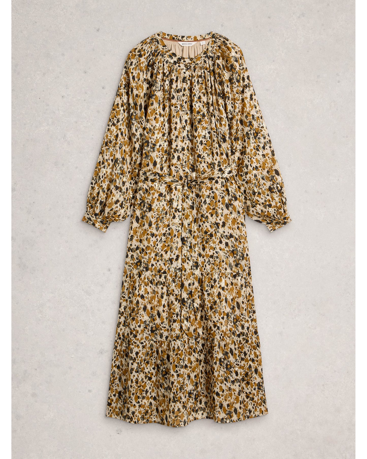 Delilah Metallic Dress