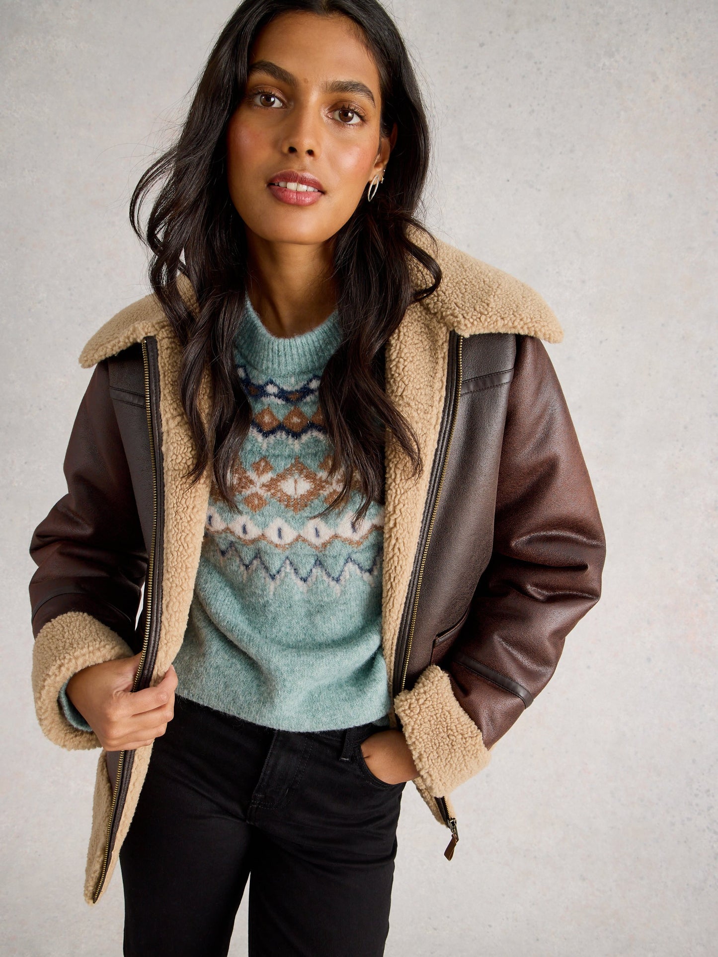 ARCTIC FAIRISLE JUMPER