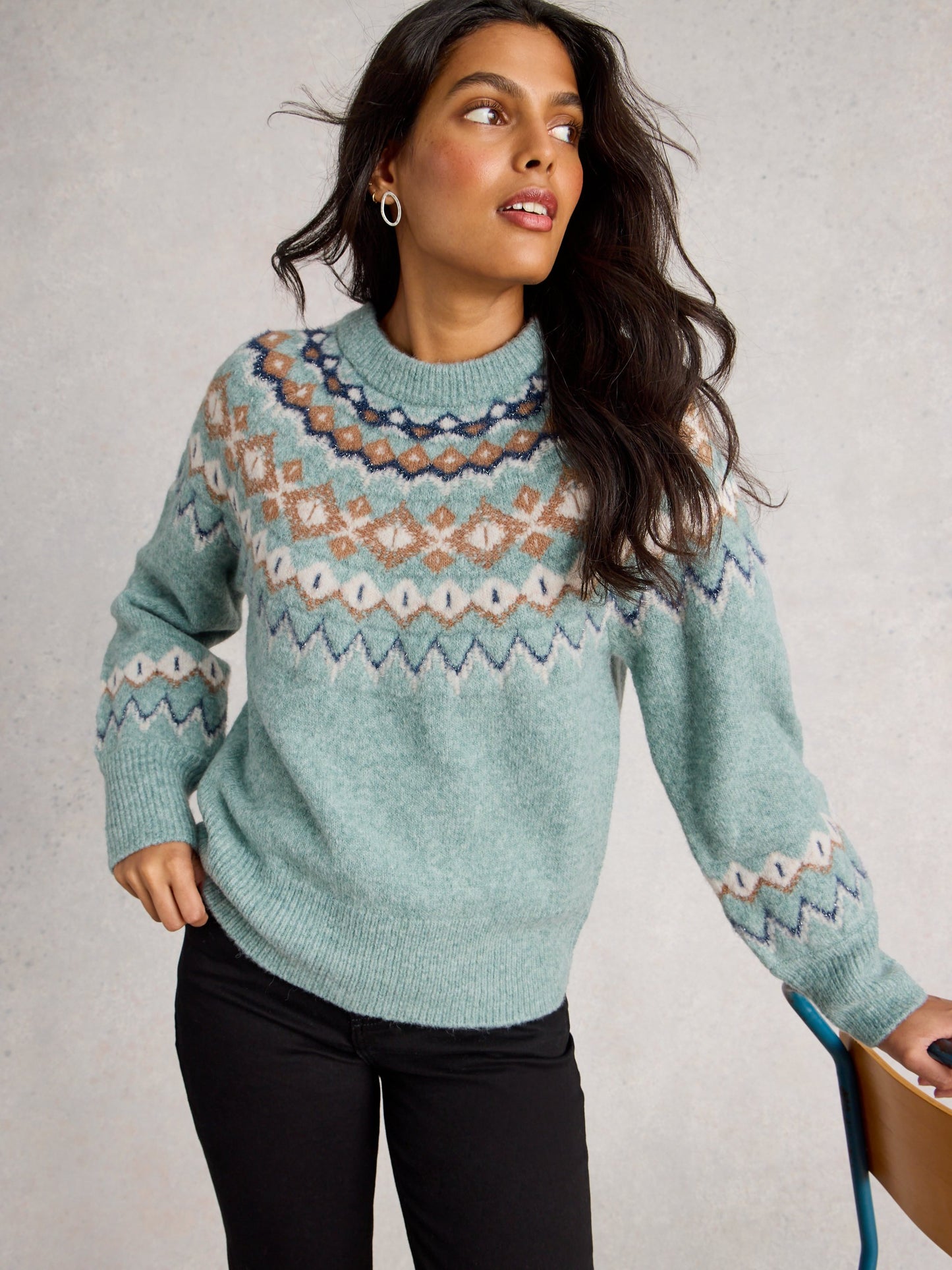 ARCTIC FAIRISLE JUMPER