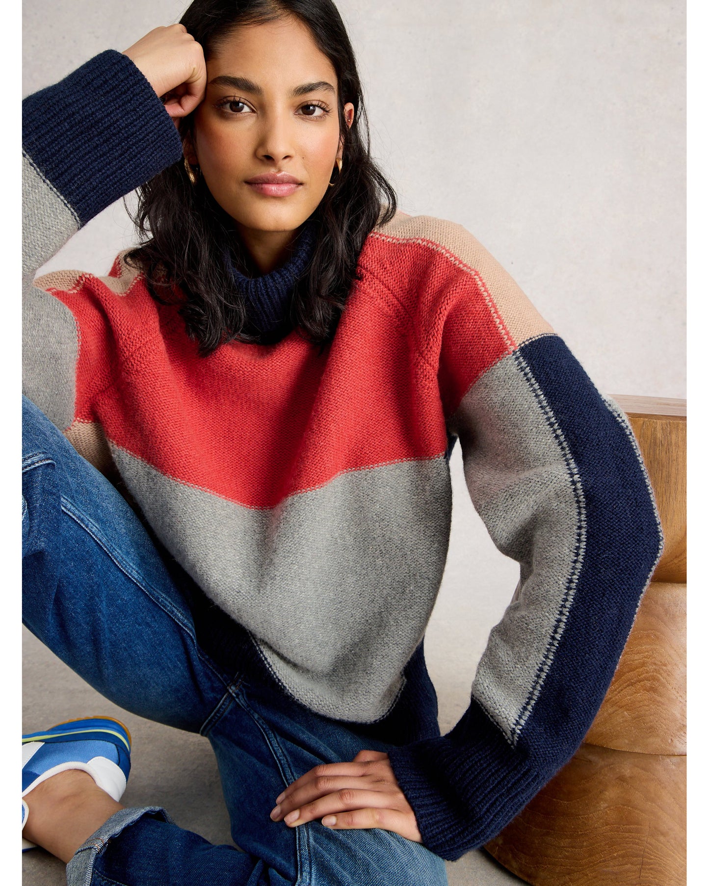 MARY COLOURBLOCK JUMPER