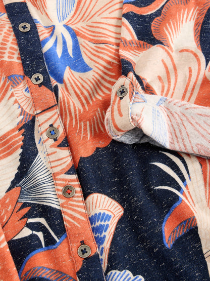 ANNIE PRINTED SPARKLE SHIRT