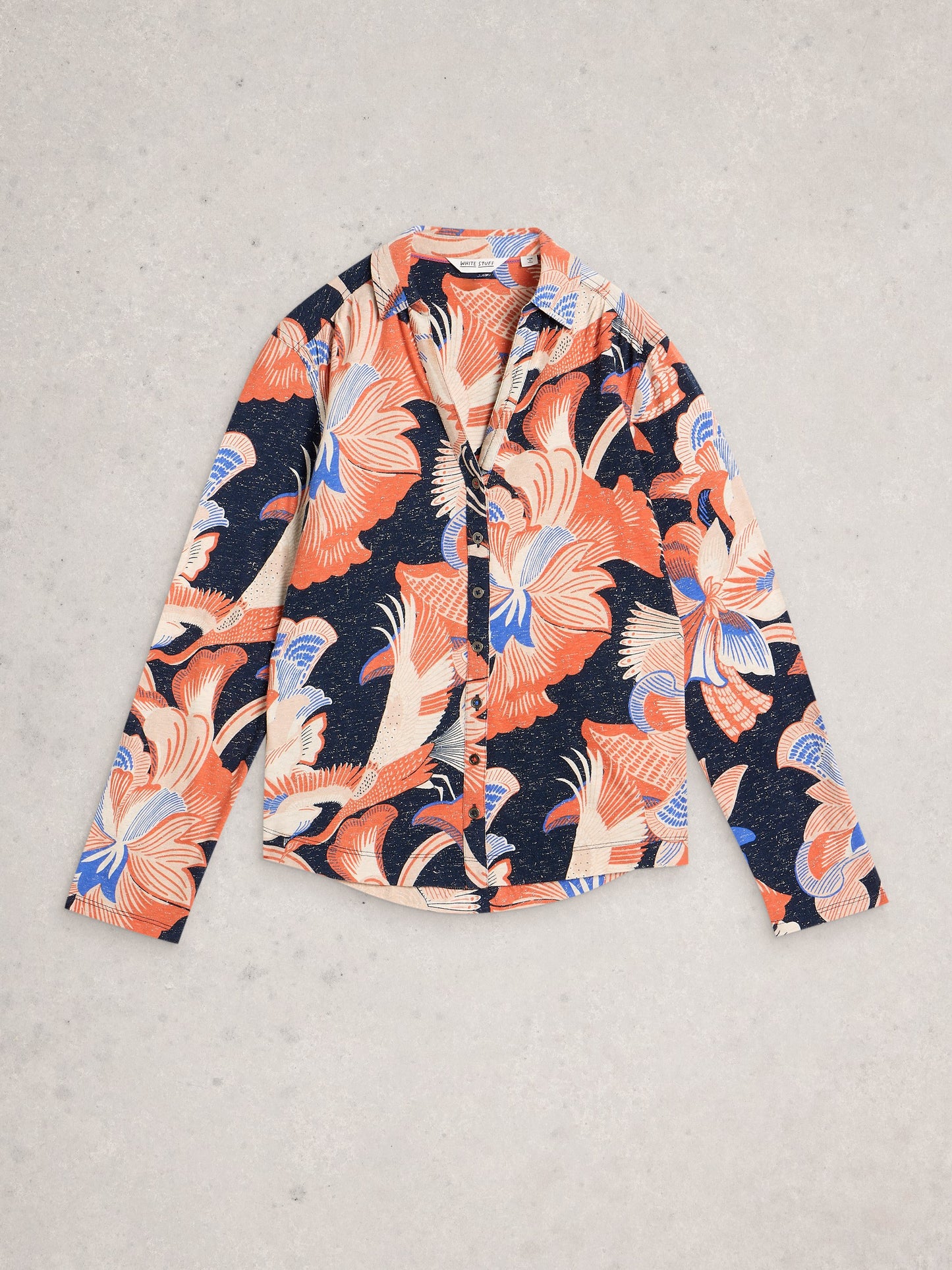 ANNIE PRINTED SPARKLE SHIRT