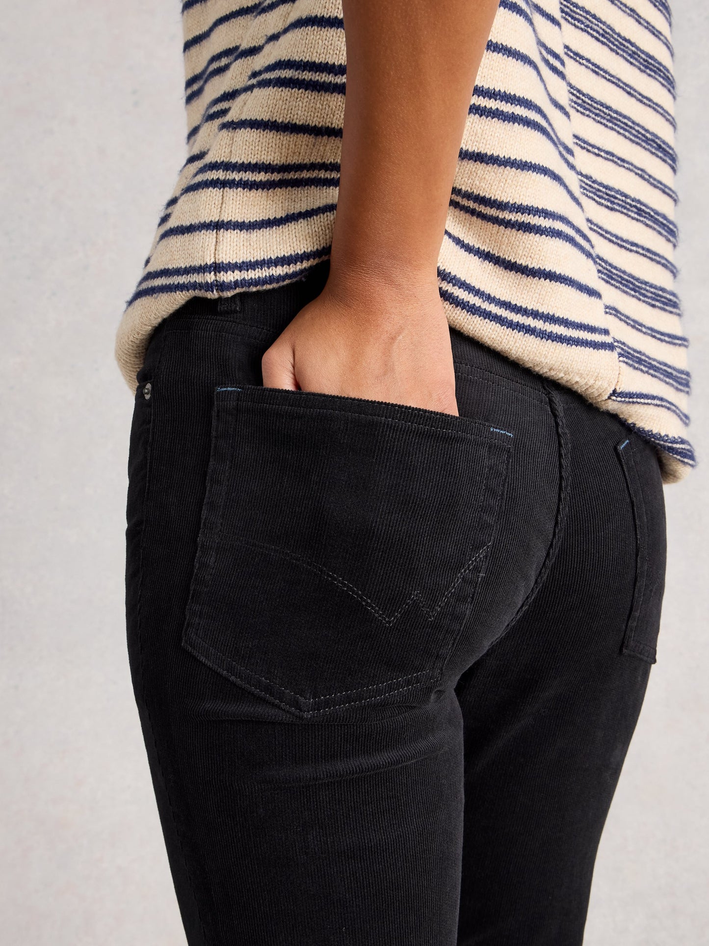 Brooke Cord Straight Trouser