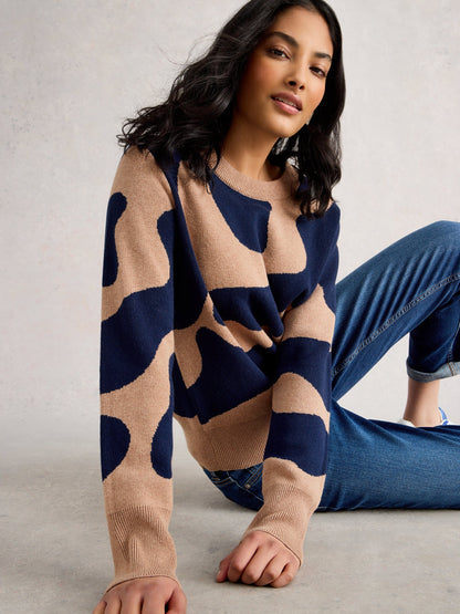 KATIE ABSTRACT JUMPER