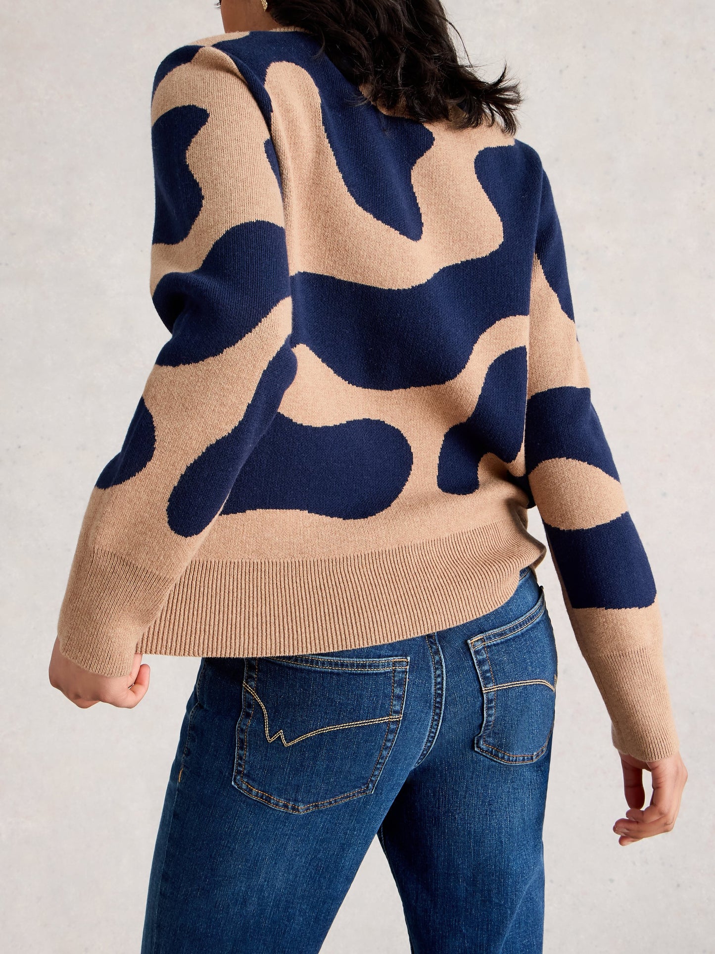 KATIE ABSTRACT JUMPER