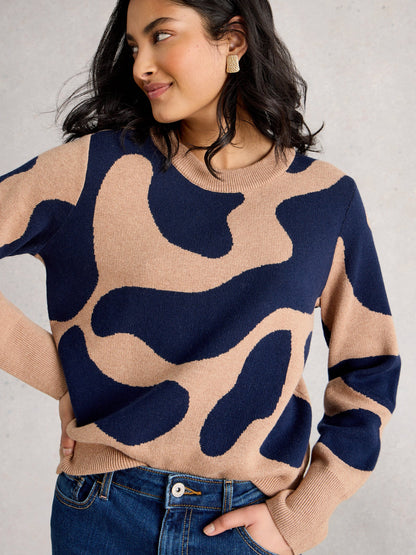 KATIE ABSTRACT JUMPER