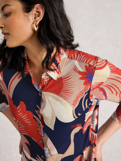 Rua Jersey Shirt Dress