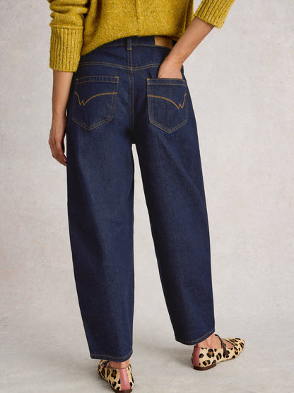 Aubrey Barrel Leg Jean