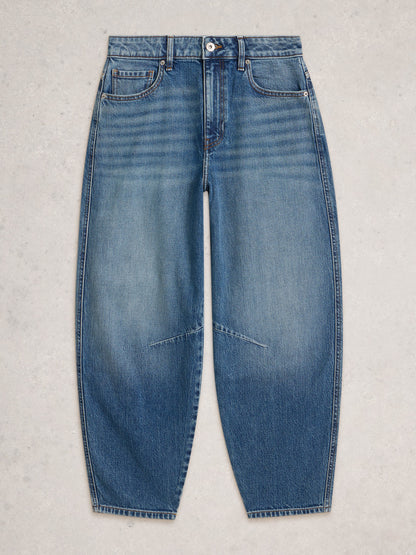 Aubrey Barrel Leg Jean